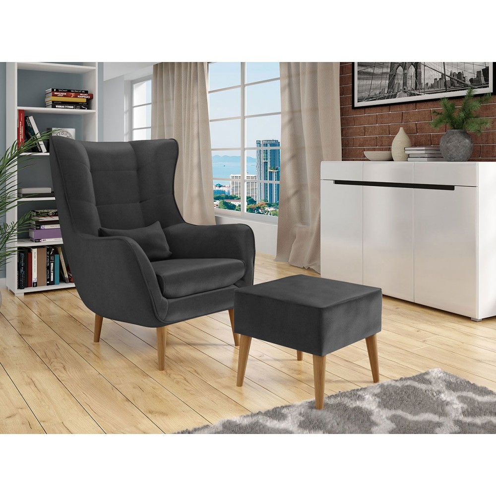 Πολυθρόνα Estjano-Gkri Skouro