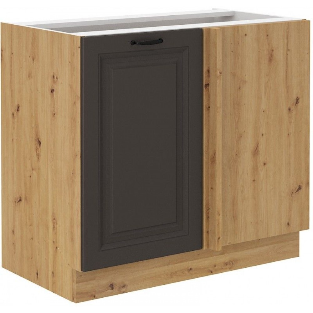 Επιδαπέδιο ντουλάπι Yvette 105 ND-Γραφίτης