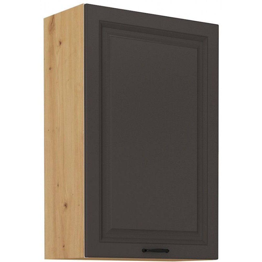 Κρεμαστό ντουλάπι Yvette 60 G-90-Γραφίτης