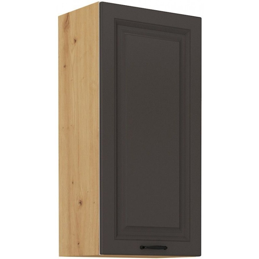 Κρεμαστό ντουλάπι Yvette 45 G-90-Γραφίτης