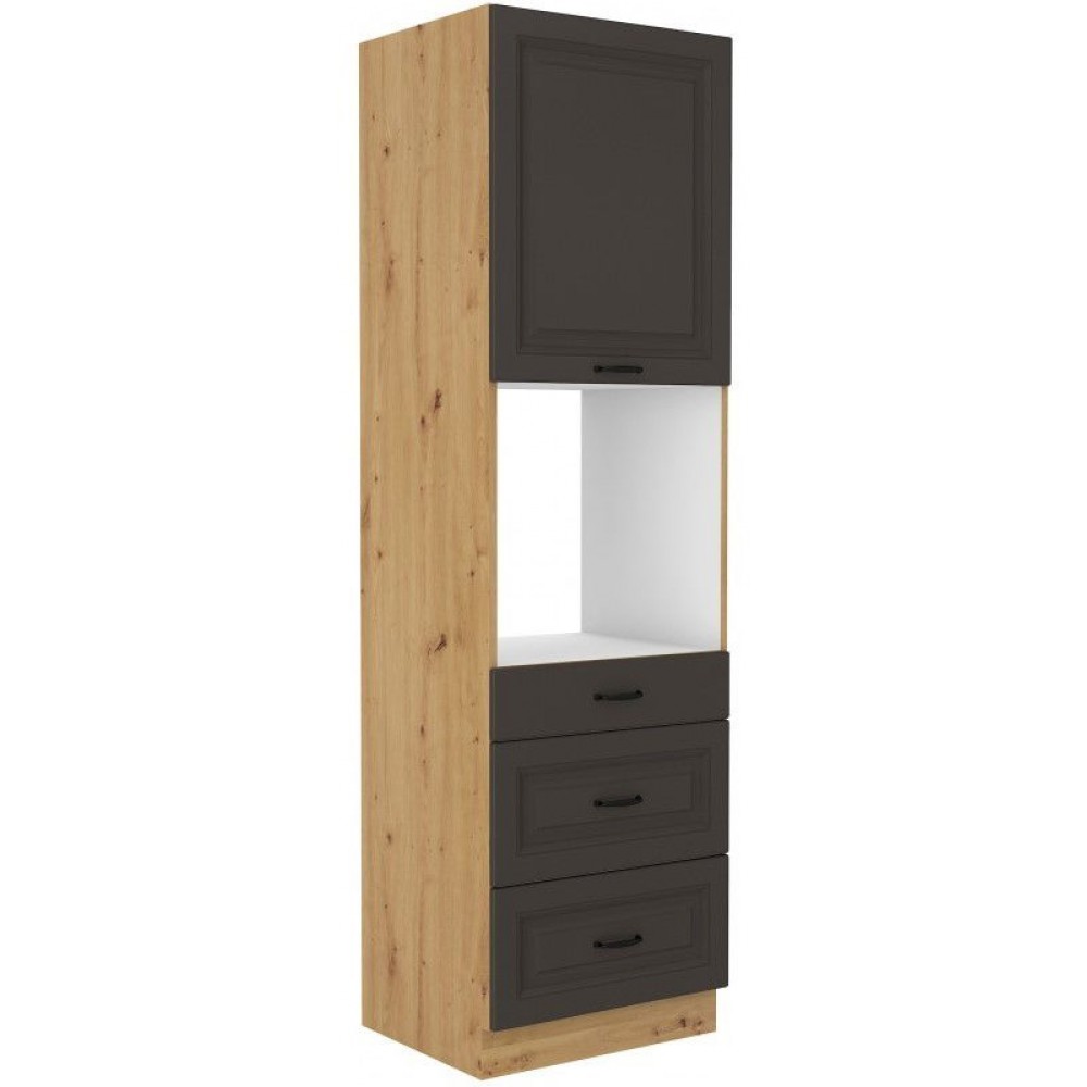 Επιδαπέδιο ντουλάπι Yvette 60 DPS-210-Γραφίτης