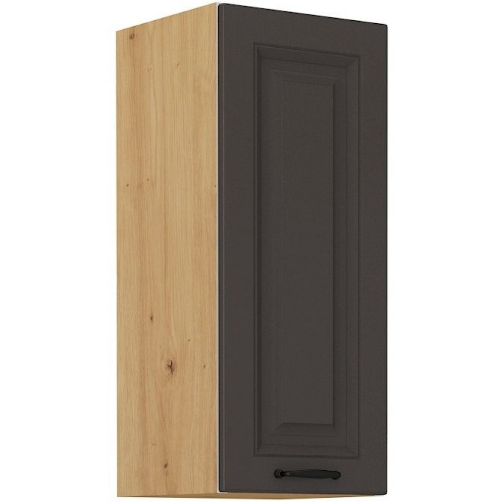 Κρεμαστό ντουλάπι Yvette 30 G 90 1F-Γραφίτης