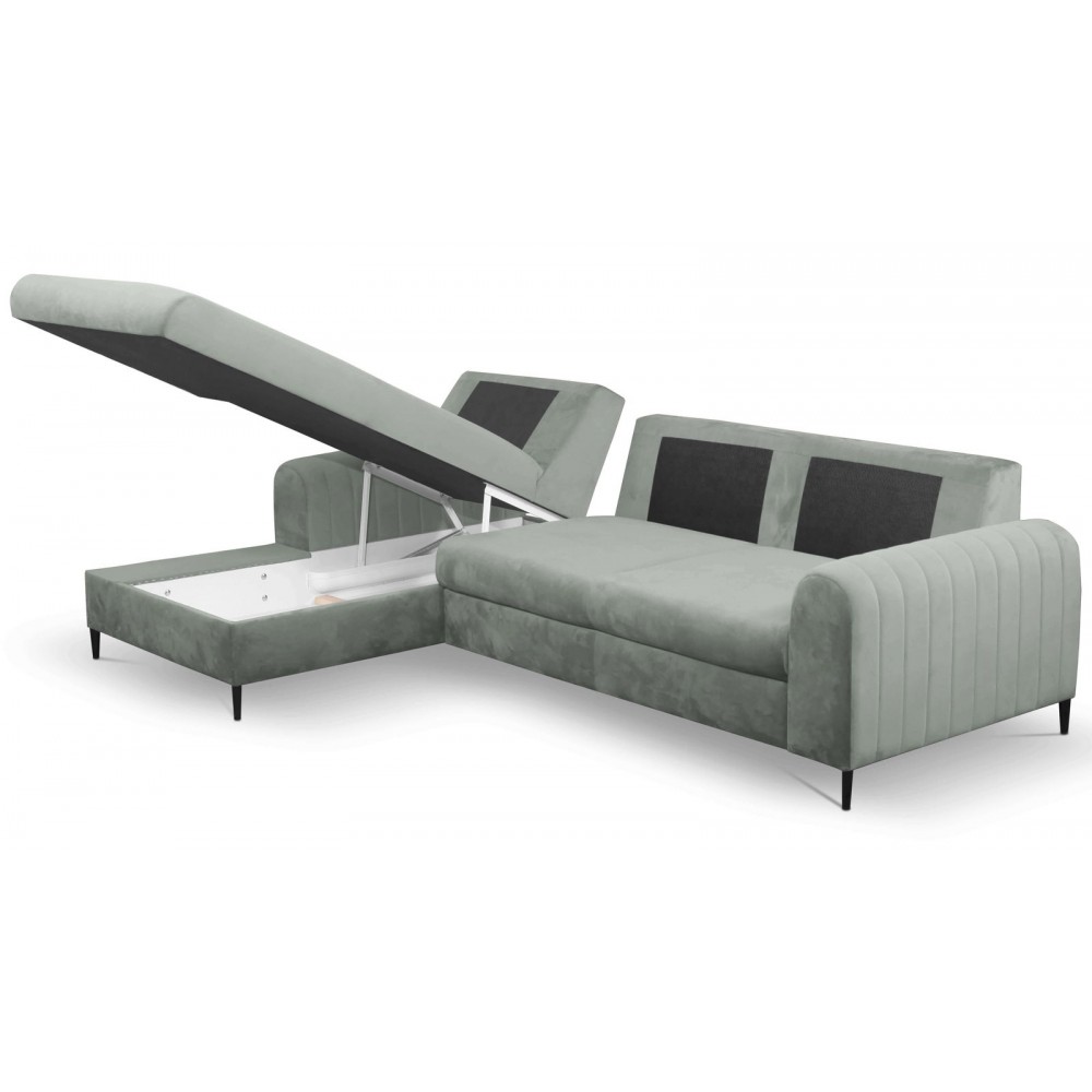 Γωνιακός καναπές Monte-Gkri-Aristeri