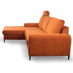 Γωνιακός καναπές Monte-Portokali-Aristeri