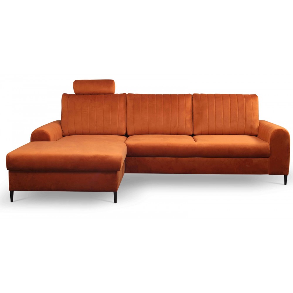 Γωνιακός καναπές Monte-Portokali-Aristeri