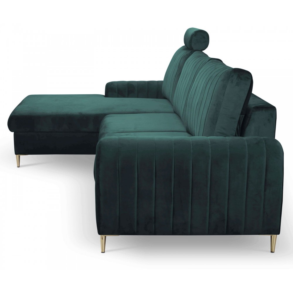 Γωνιακός καναπές Monte-Prasino-Aristeri