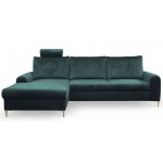 Γωνιακός καναπές Monte-Prasino-Aristeri