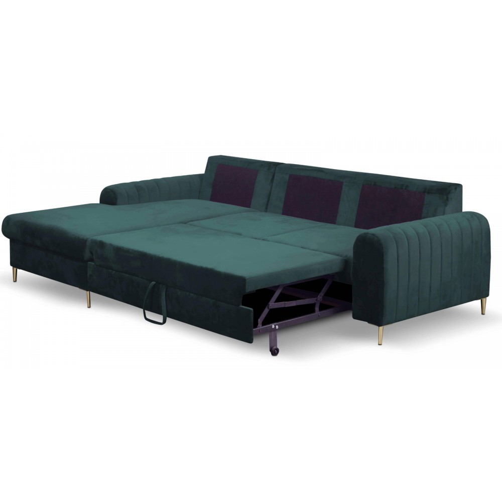 Γωνιακός καναπές Monte-Prasino-Aristeri