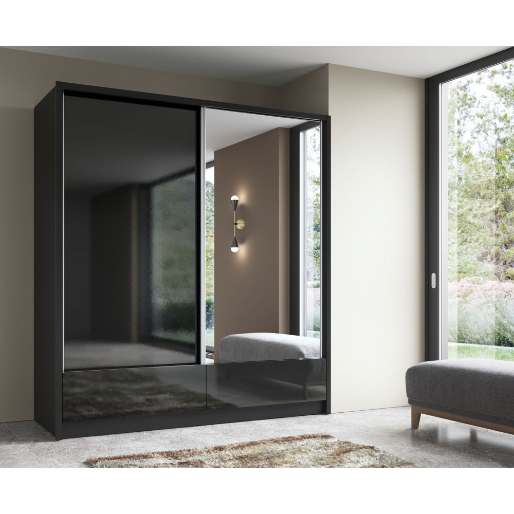 Ντουλάπα συρόμενη Ariadne-Mauro-204x62x214