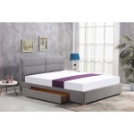 Επενδυμένο κρεβάτι Marabel-Gkri Anoixto 170x216x95