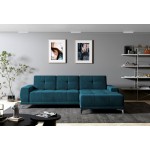 Γωνιακός καναπές Savana-Δεξιά-Petrol