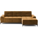 Γωνιακός καναπές Savana-Δεξιά-Moustardi