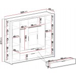 Ντουλάπα Vienna 255 πεντάφυλλη