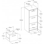 Συρταριέρα αρχειοθέτησης Envelope-Fusiko-Mavro