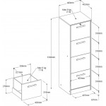 Συρταριέρα αρχειοθέτησης Envelope Plus-Fusiko-Mavro