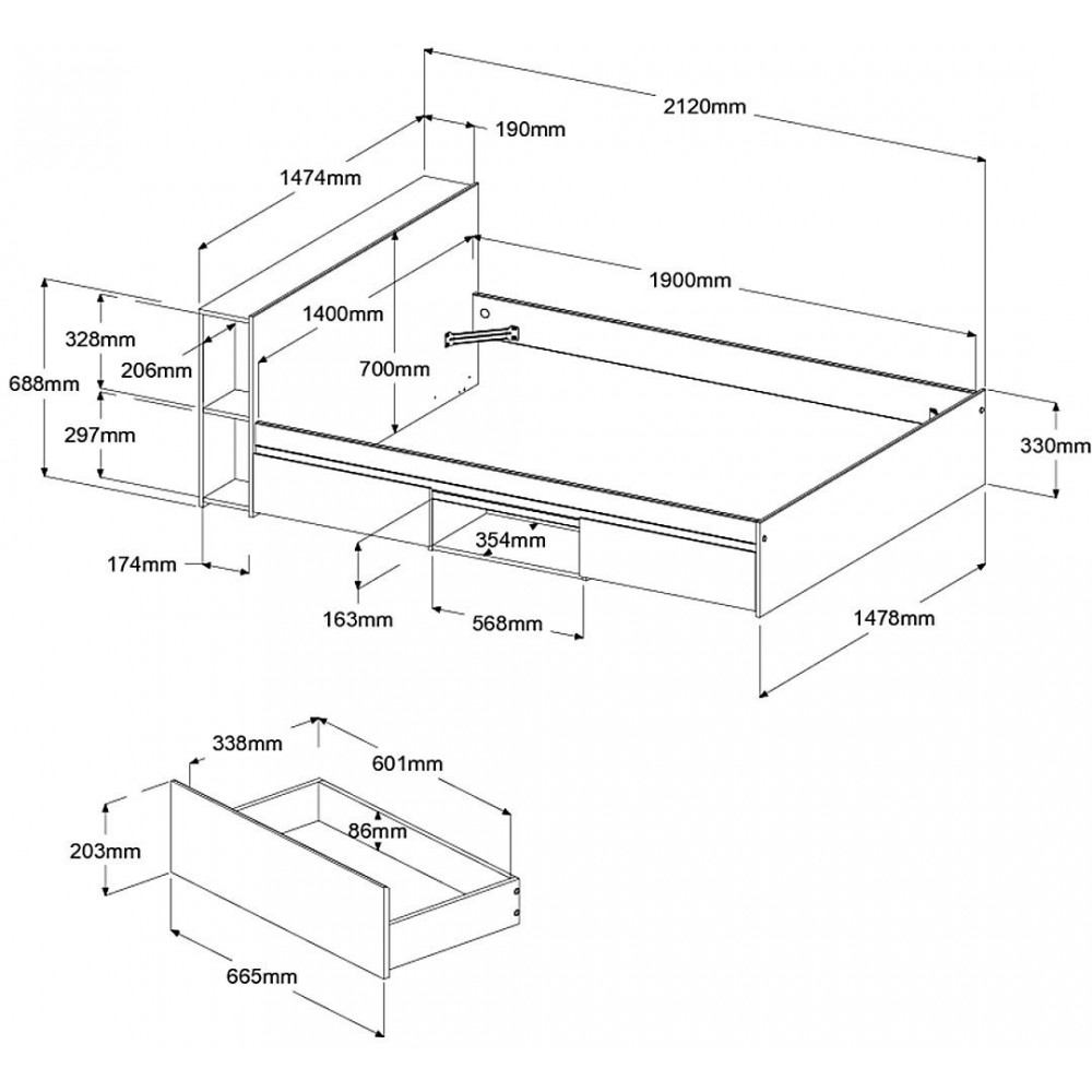 Κρεβάτι Logan - Mauro