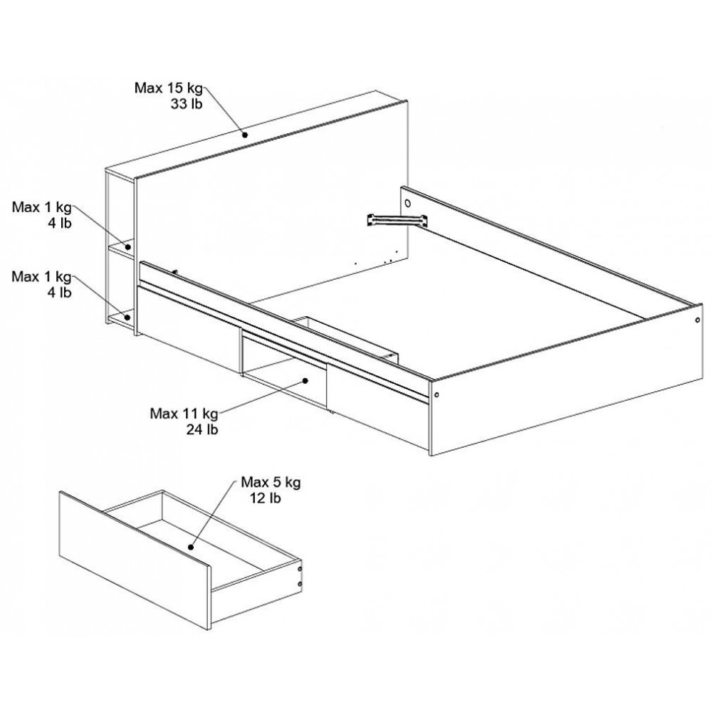 Κρεβάτι Logan - Mauro