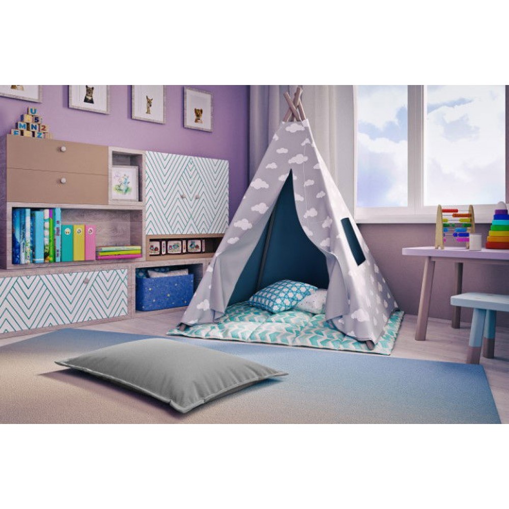 Πουφ Benett-Gkri Anoixto