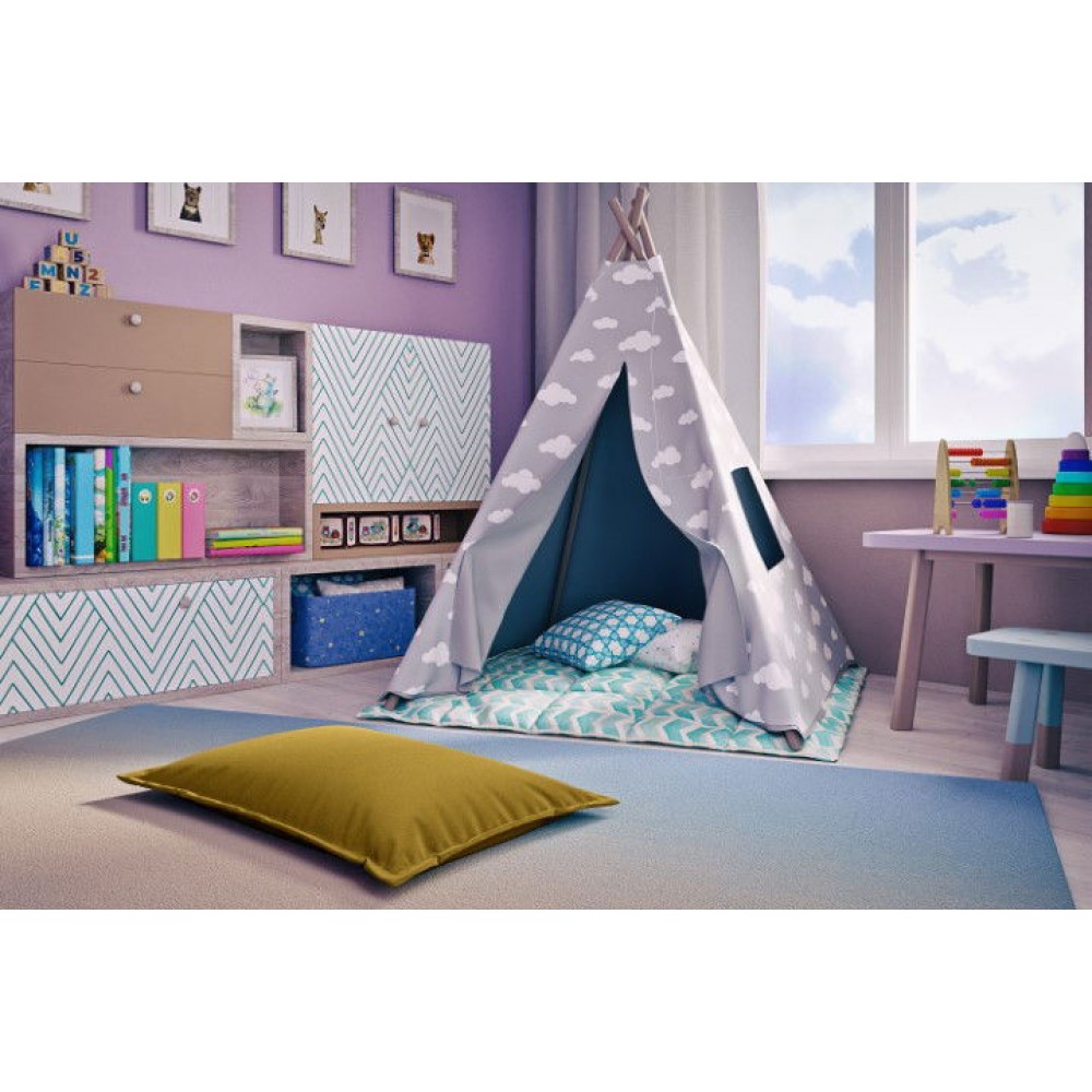 Πουφ Benett-Moustardi