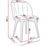 Καρέκλα Nil S100-Mple