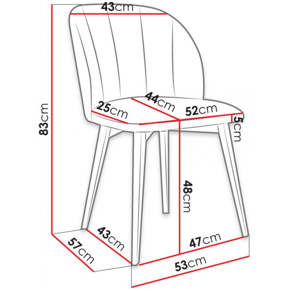Καρέκλα Nil S100-Mpez