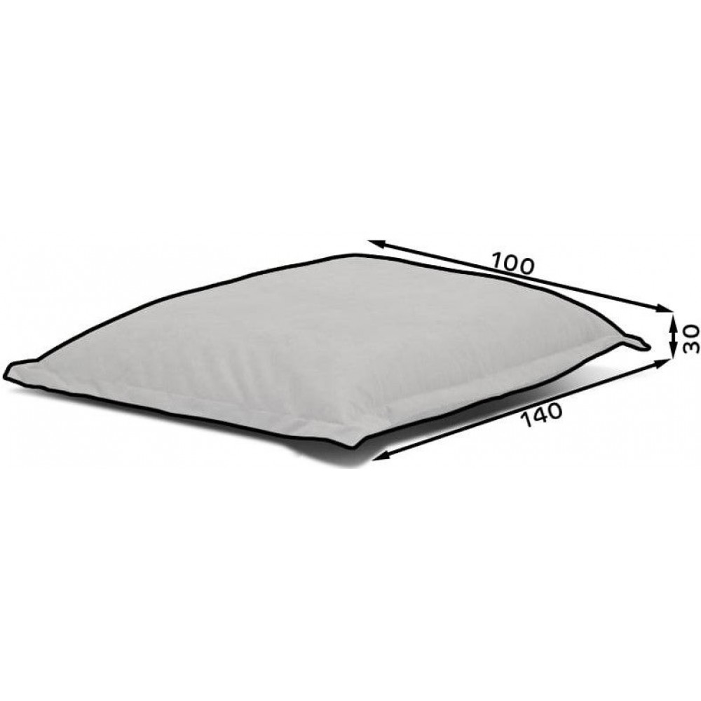 Πουφ Cayden-Moustardi