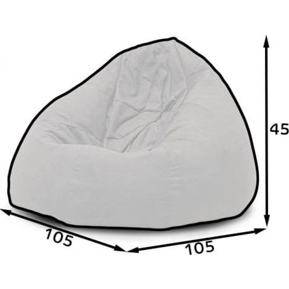 Πουφ Charlee-Moustardi