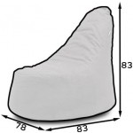Πουφ Marcellus 78x83x83