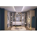 Γωνιακή στήλη βεστιαρίου Seville-Leuko