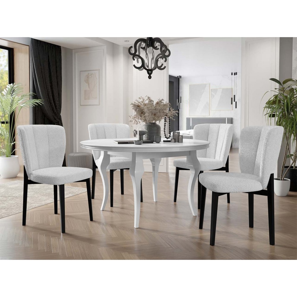 καρέκλα Siona S106-Leuko