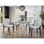 καρέκλα Siona S106-Leuko