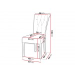 καρέκλα Mandee S65 Plus-Prasino