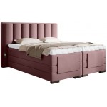 Επενδυμένο κρεβάτι Villard με στρώμα και ανώστρωμα-Somon-160 x 200