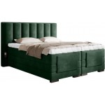 Επενδυμένο κρεβάτι Villard με στρώμα και ανώστρωμα-Kyparissi-160 x 200