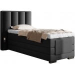 Επενδυμένο κρεβάτι Villard 90 με στρώμα και ανώστρωμα-Mauro