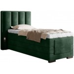 Επενδυμένο κρεβάτι Villard 90 με στρώμα και ανώστρωμα-Kyparissi