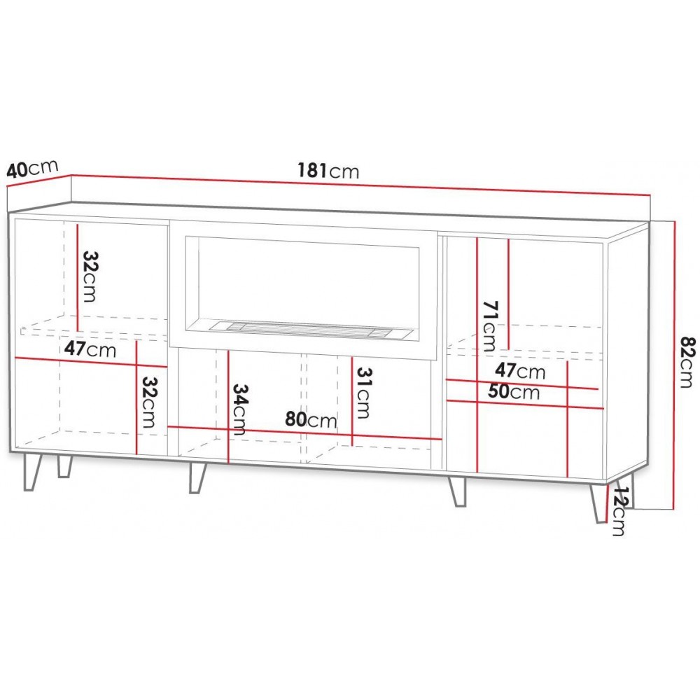 Μπουφές Vamos 180