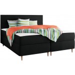 Επενδυμένο κρεβάτι Flo με στρώμα και ανώστρωμα-Mauro-160 x 200