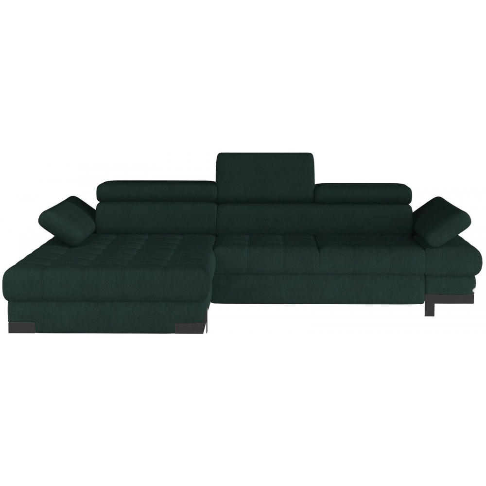 Γωνιακός καναπές Sapphire mini-Prasino-Αριστερή