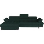 Γωνιακός καναπές Sapphire mini-Prasino-Αριστερή
