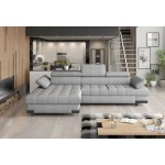 Γωνιακός καναπές Sapphire mini-Prasino-Αριστερή