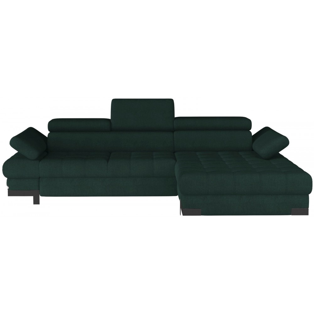 Γωνιακός καναπές Sapphire mini-Prasino-Δεξιά