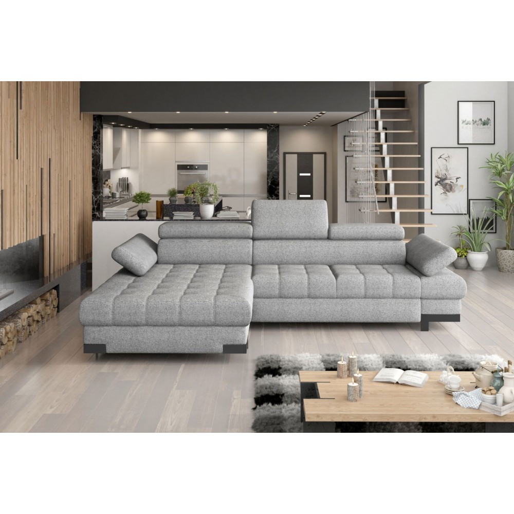 Γωνιακός καναπές Sapphire mini-Prasino-Δεξιά