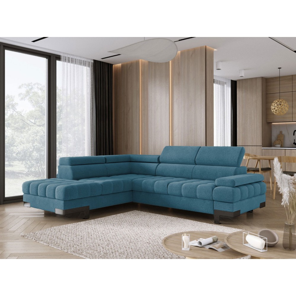 Γωνιακός καναπές Sapphire-Mple-Αριστερή