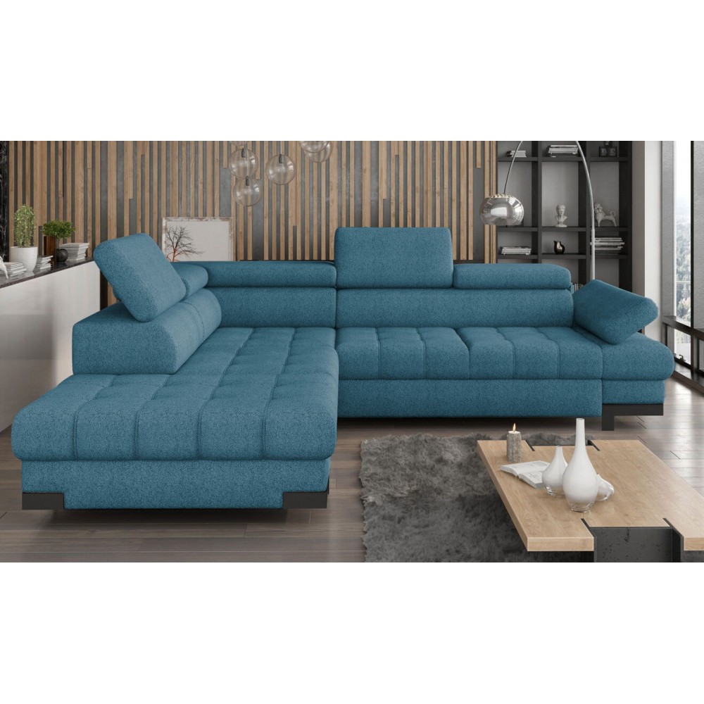 Γωνιακός καναπές Sapphire-Mple-Αριστερή