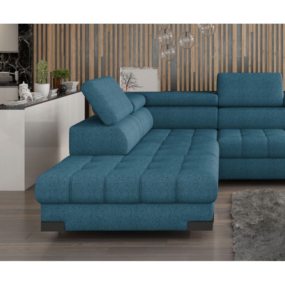 Γωνιακός καναπές Sapphire-Mple-Αριστερή