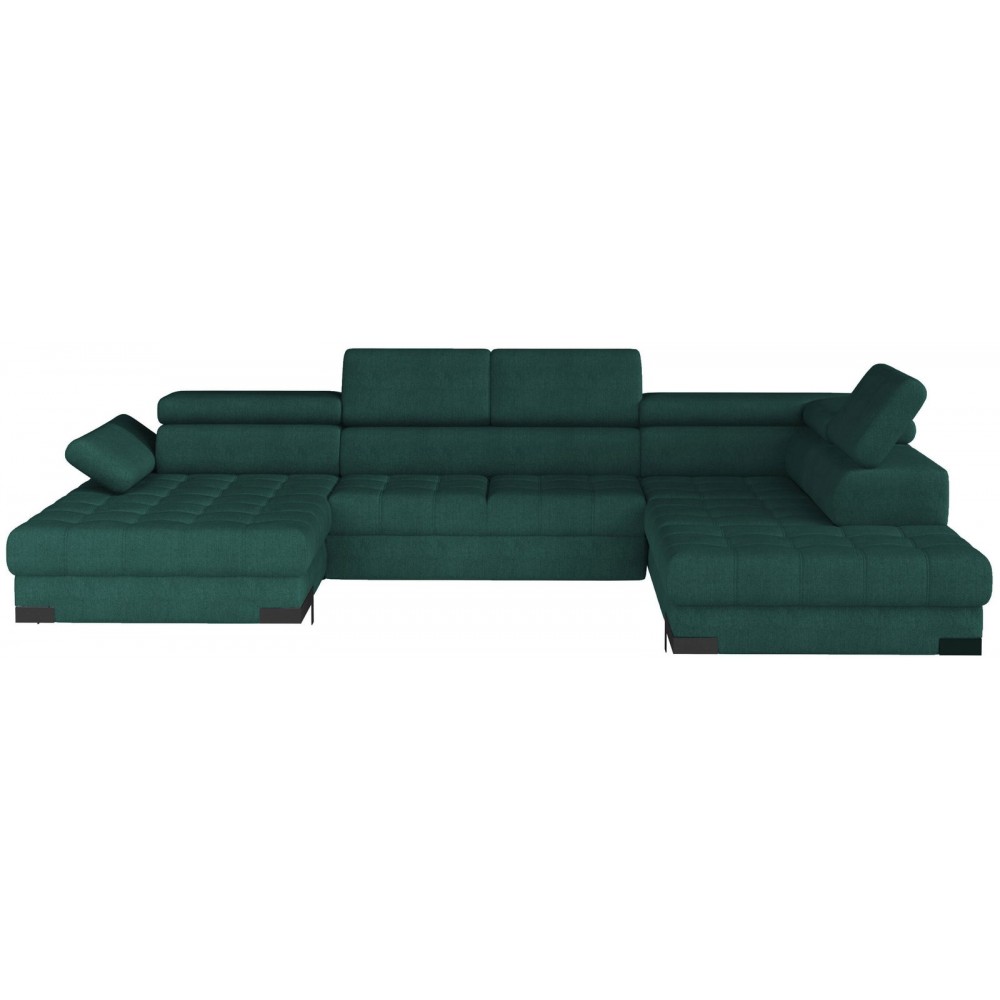 Γωνιακός καναπές Sapphire Plus-Prasino-Δεξιά