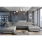 Γωνιακός καναπές Sapphire Plus-Moustardi-Δεξιά