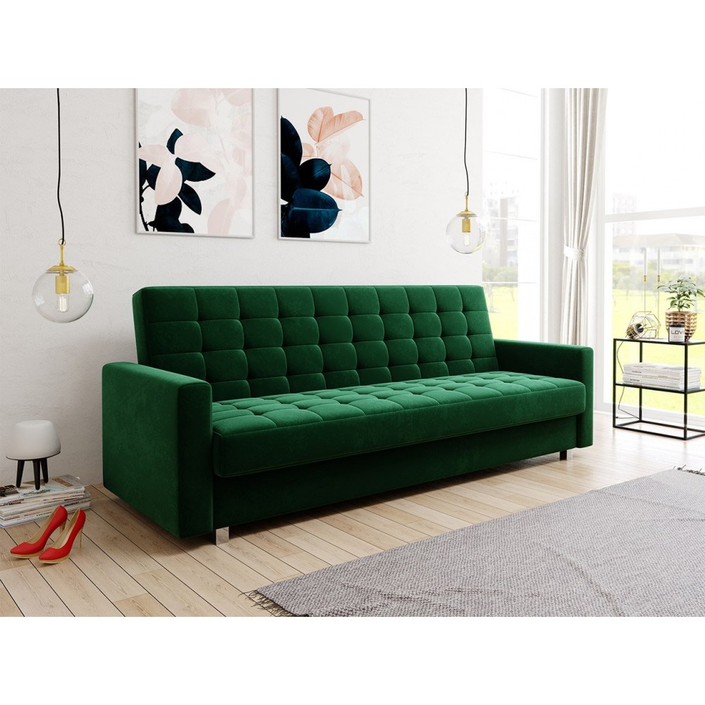 Καναπές-Κρεβάτι Hugo-Prasino