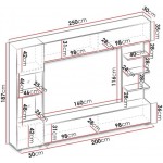 Σύνθετο σαλονιού Lazando
